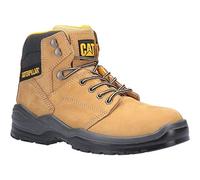 Caterpillar Bottes de sécurité Striver S3 SRC Nubuck à lacets Miel 45 EU