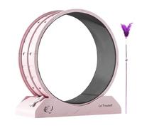 Cat Exercise Wheel, Kitten Workout Wheel, Indoor Cat Treadmill with Sturdy and Safe Construction for Interactive Feline Workouts, 31.5x13.15x33.85 inches