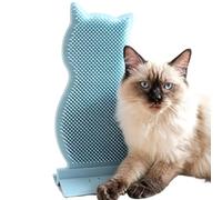 Cat Face Grooming Brush - Self Massage Scratching Pad Wall Corner Comb
