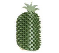 Cat Face Scratcher - Masseur de chat en forme d'ananas, peigne de toilettage pour animaux de compagnie, pinceau à rayures d'angle | Outil de chat auto-groom, les poils doux soulagent les déman