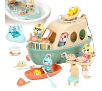 Cat Figure Pretend Set - Early Learning Imaginative Sea Navigation Game