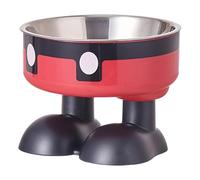 Cat Food Bowl, Cat Bowl, Large Foot Cat Bowl, Creative Cat Feeding Bowls, Elevated Cat Food Bowl for Dry and Wet Food Tilted Raised Cat Bowl for Comfortable Eating, 5,51 x 5,51 x 4,13 in
