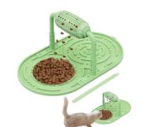 Cat Food Bowl Roller, Silicone Mat Slow Feeder, Cat Dog Feeder Bowl, Slow Feeding Pet Toy, Dog Pet Toy Feeder, Pet Dispenser Toy For Cats, Slow Feed Dog Toy, Silicone Dog Feeder Mat, Dog And Cat Food