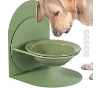 Cat Food Dish, Ceramic Dog Water Bowl, Adjustable Food Feeder Bowl, Cat and Dog Raised Bowl, Non Spill Dog Water Bowl, Easy to Use, Portable for Cats and Dogs, Protect Pet's Spine