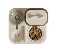 Cat Food Dispenser | Automatic Dog Feeder | Pet Feeder with Bowl | Pet Food Storage | Pet Food Dispenser | Cat Food Dispenser Multifunctional Pet Food Storage for Small Medium Dogs and Cats