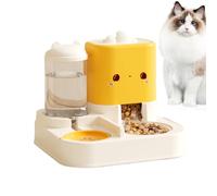 Cat Food Distributeur - Automatic Cat Feeder | Long Battery Life | Voice Prompt And Stainless Steel Bowl Spill-Preuve Cats Food Capacity for Small And Medium Cats