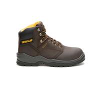 Cat Footwear Striver Bottes industrielles imperméables avec embout en acier pour homme, marron, 49 EU Ancho