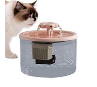 Cat Fountain 1,2L | 15 x 15 cm/5,91 x 5,91 Inches Automatic Cat Water Dispenser, Quiet Drinking Bowl For Home Kitchen Living Room Play Area Apartment Indoor Bedroom