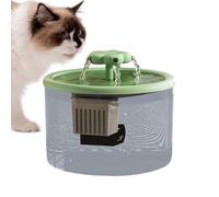 Cat Fountain 1.2L | 15x15cm/5.91x5.91 inches Automatic Cat Water Dispenser,Quiet Drinking Bowl for Home Kitchen Living Room Play Area Apartment Indoor Bedroom