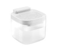 Cat Fountain, Dog Dispenser, 18x18x15.5cm, Automatic Drinker, Circulating Water System, Built-in Filter Cotton, USB Power Supply, Indoor Hydration Station for Pets Kittens Puppies