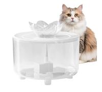Cat Fountain for Drinking Electric USB Plug-in Anti-Slip Automatic Cat Water Dispenser for Small Medium Large Breeds Bedroom Balcony Garage Yard Home Use Lightweight Compact