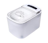 Cat Fountains for Drinking - 3L Pet Fountain with Automatic Sensor Opening Cover | 2600 MAh Automatic Drinking Dispenser for Kitchen Living Room Apartment Play Area
