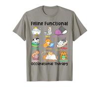 Cat Functional Occupational Therapy OT Therapist Animal Love T-Shirt