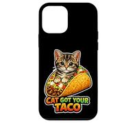 Cat Got Your Taco Nourriture Amusante pour Chat Coque pour iPhone 12 Mini