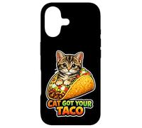 Cat Got Your Taco Nourriture Amusante pour Chat Coque pour iPhone 17