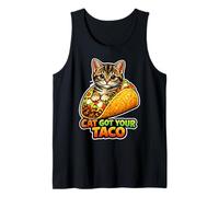Cat Got Your Taco Nourriture Amusante pour Chat Débardeur