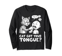 Cat Got Your Tongue Idiom Kids and Teachers Idiomes Manche Longue