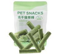 Cat Grass De Dentition Stick - 6pcs Natural Cat Grass Sticks | Graass Sticks Molar Rod | Les Chats Mâchent STTICK Adaptés Aux Chats Intérieurs, À La Santé Dentaire, Aux Dents Reilief, Play Temps Et Ré