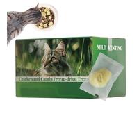 Cat Grass Teething Stick, Edible Pet Chew Toys, Kittens Digestive Oral Care, Individually Packaged Daily Use, Natural Cats Grass Sticks, for Teeth & Gums, 8.27x5.71x5.12 inches