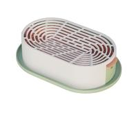 Cat Grass Tray, Hydroponics Planting Container, Cat Grass Growing Box, Hydroponics Planting Tray for Kitten Snack Pet Feeding Eating Home Cage Indoor Desktop