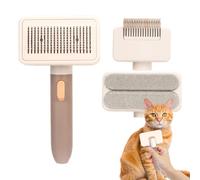 Cat Grooming Brush, Multifunctional Detangler, 7.48x3.15in Portable Pet Supply, Reusable Cleaning Tool for Domestic Animals, Ideal Shedding, Massage, and Coat Care