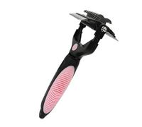Cat Grooming Brush | Pet Grooming Brush | Dog Grooming Rake | Pet Detangling Brush | Pet Hair Removal Brush | Portable Dog Grooming Rakes Cat Deshedding Tools Comb For Cats Dogs Puppy Pets