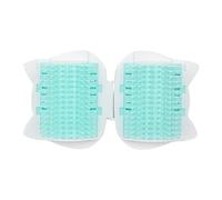 Cat Grooming Brush, Self Grooming Scratcher, Corner Brush with Easy Mount, Brushes with Soft Bristles, Indoor Living Room Bedroom Accessory Pet Spa Function, Kitten Short Hair Daily Bath Time