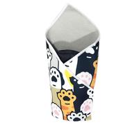 Cat Grooming Cloth Wrap - Self-Adherent Adjustable Fabric To Wrap Cat | Cat Burrito Wrap & Multifunctional Pet Tool | Anti-Scratch Anti-Escape Bag | No Skin Irritation Cat Wrap for Clip Nails