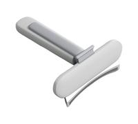 Cat Grooming Comb, Pet Hair Removal Brush, Dog Pet Care Comb with Release Button, Grooming Supplies for Massaging and Shedding Clean Up Stainless Steel 4,96 x 4,41 pouces