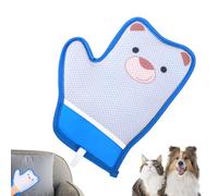 Cat Grooming Gloves, Statics Removal Gloves Pet Hair, 8.66x11.02 inches Soft Static Shedding Remover Scraper Wipes Cleaner for Massage, Shampoo Scrubbing