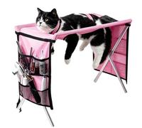 Cat Grooming Hammock 30lbs Weight - - - Capacity Cat Clipping Table Harness | Comfortable Dog Grooming Harness for Home Indoor Veterinary | | | Post-Walk Apartment Bathroom Kennel Cat Grooming Hammock -
