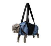Cat Grooming Hammock - 7.1x15x8.3 Inch Adjustable Anti Scratching Pet Restraint Bag | Cat Bathing Bag | Oxford Cloth Breathable Nail Trimming Bathing Grooming Support For Cats