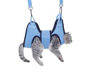 Cat Grooming Harness - Breathable Mesh, Secure Restraint, Security Strap