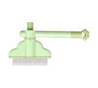 Cat Grooming - Pet Brush with comfort Handle | ABS PP Stainless Steel Teeth, Compact Easy Grip Handle, Hair Removal Tool for Puppy, Kitten, Dog, Indoor Outdoor Massage