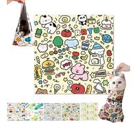 Cat Grooming Wrap, Anti-Escape Fabric Wrap for Cats, Self-Adherent Cat Swaddle Wrap for Nail Trimming, Cat Burrito Wrap Cat Restraint Bag for Nail Clipping (D, 90cm * 90cm)