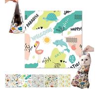 Cat Grooming Wrap, Anti-Escape Fabric Wrap for Cats, Self-Adherent Cat Swaddle Wrap for Nail Trimming, Cat Burrito Wrap Cat Restraint Bag for Nail Clipping (E, 70cm * 70cm)