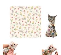 Cat Grooming Wrap, Cat Wrap for Cutting Nails, Self-Adherent Restraint Wrap, Calming Wrap for Medicine, Anti-Scratch, Anti-Bite, Anti-Escape, Multifunctional Pet Tool (B, 55 * 55cm)