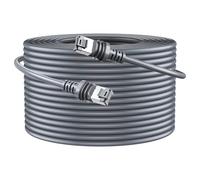 cat gruciso Starlink Gen 3 Cable50M,Câble de Replacement Haute Vitesse pour Antenne Starlink Gen 3 Standard V3/Mini,Plug and Playm,Étanche et Résistant aux Intempéries pour Utilisation Extérieure