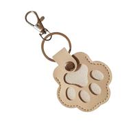 Cat Hair Collector Kelechains - Pet Hair Storage Keychain - Mémorial KeepSake Charm Paw Design Pendant Memory Accessoire pour sac de portefeuille Téléphone