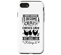 Cat Hair Everywhere Funny Cat Lover Citation Coque pour iPhone SE (2020) / 7/8