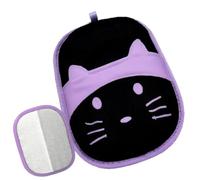 Cat Hair Remover Glove Double-Sided Grooming Instead Of Scattering It. Mitt