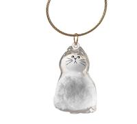 Cat Hair Storage Bottle, Portable Keepsake Pendant, Pet Memory Container, Interactive Travel Safe Design, Memorial Accessory, Ideal for Outdoor, Car, Sympathy Gift, Family Salute