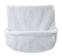 Cat Hammock Bed, Foldable Cat Bed, Stable Window Seat with Strong & Secure Cats Shelves, Breathable Plush Fabric for Kittens, Wall Mounted Pet Shelf, Small Pets, Iron Frame