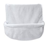 Cat Hammock Bed, Foldable, Stable Cat Beds, Sturdy Window Seat Hammock, Strong, Iron, Plush Fabric Material, Secure Breathable Feline Wall Shelves for Kittens, Ferrets, Puppies and Small Pets,26x46cm