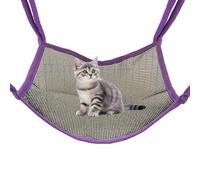 Cat Hammock - Ferret Hammock for Cage | Pet Hanging Swing | Hanging Summer Breathable Hammocks | Breathable Nest Swing Toys Escalade Enrichment for Sleeping Hiding Exercising Small Pets