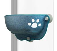 Cat Hammock, Suction Cup Perch with Soft Build, Car Window Kitten Resting G | Cat Hammock, Suction Cup Perch with Soft Build, Provides Comfort, Perfect for Car , Apartments, or Daily Pet Rest