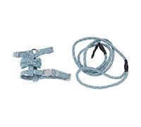 Cat Harness and Leash Set | Adjustable Soft Vest with Bowknot for Outdoor Well - Being | Secure Walking Harness for Cats/Kittens/Indoor Pets (M.)