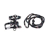 Cat Harness and Leash Set | Adjustable Soft Vest with Bowknot for Outdoor Well - Being | Secure Walking Harness for Cats/Kittens/Indoor Pets (M.)