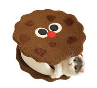 Cat Hideaway - coussin de tissu doux, intérieur confortable | Abris pour animaux de compagnie cachés avec conception pliable conçue pour les chats offrant un point de repos confortable et une intimité