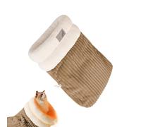 Cat Hiver - 21,26 x 17,72 x 0,39 Pouces épais lit en Peluche, Chaud Doux, Couverture pour Animaux de Compagnie Semi-fermée | Housse de Sommeil isolée à 360 ° Confortable pour Chats intérieurs